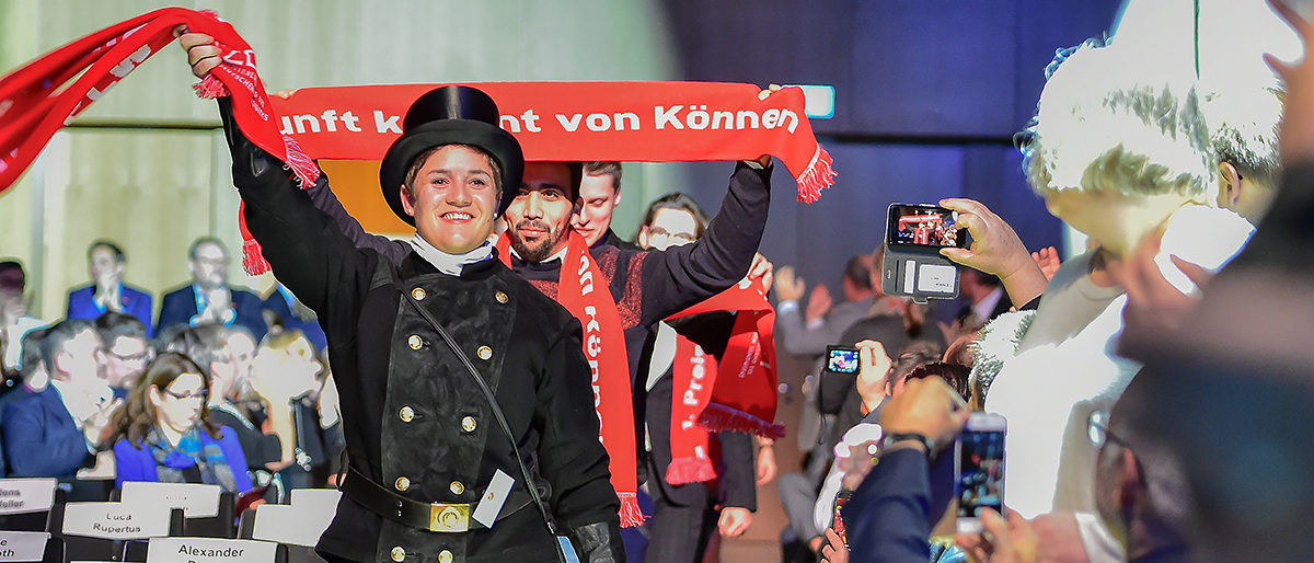 Impressionen der Schlussfeier im vergangenen Jahr: Der Leistungswettbewerb des Deutschen Handwerks ist hoch angesehen. Handwerkskammer, zdh, Wiesbaden, CC, 2019